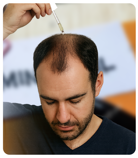 Minoxidil treatment for hair loss